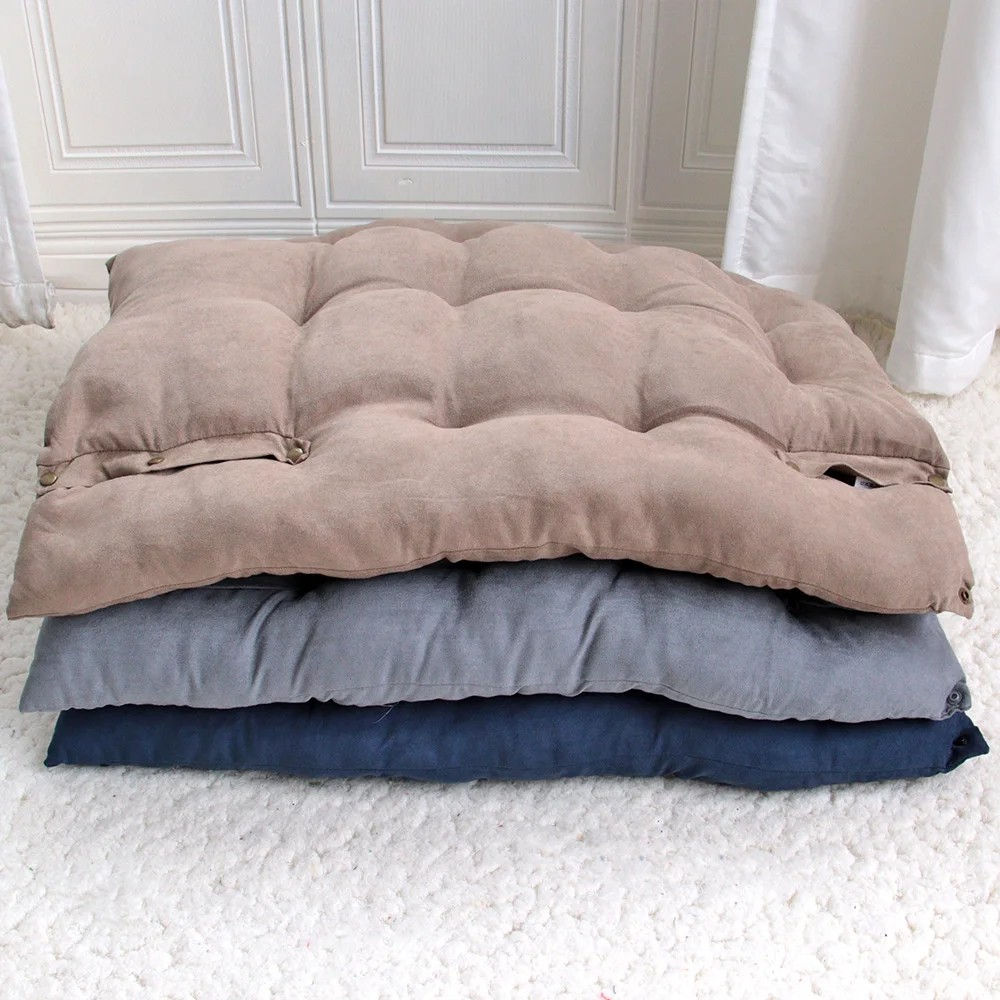 Lux Plush Dog Bed Blue