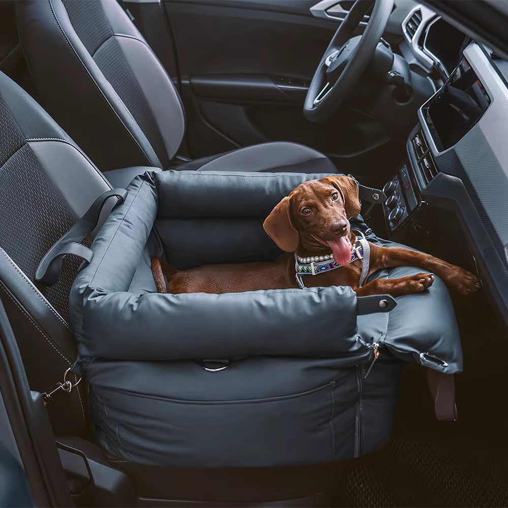 Premium Blue Pet Travel Carrier & Car Seat Booster