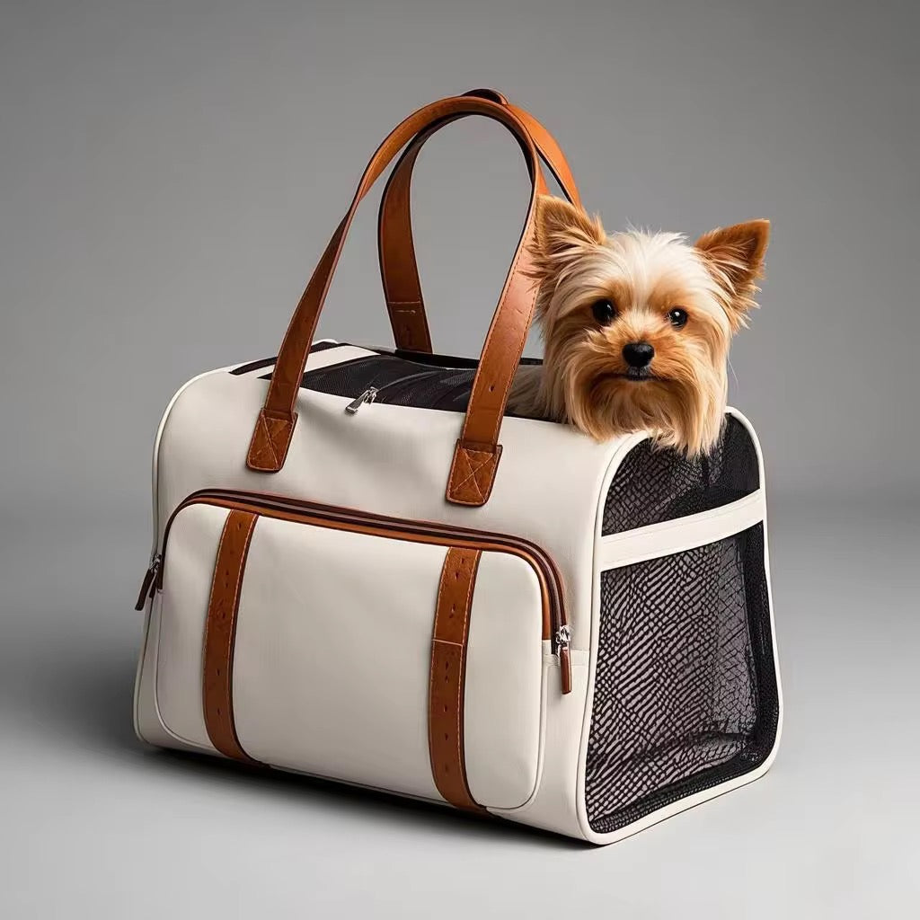 LUXURY CREAM DESIGNER BAG