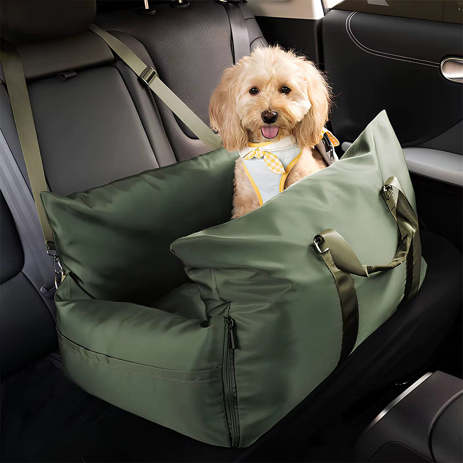 Pet Carrier Lounge Olive Green