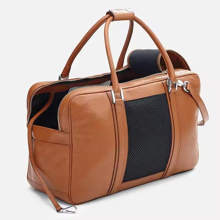Camel Leather Lux Carrier