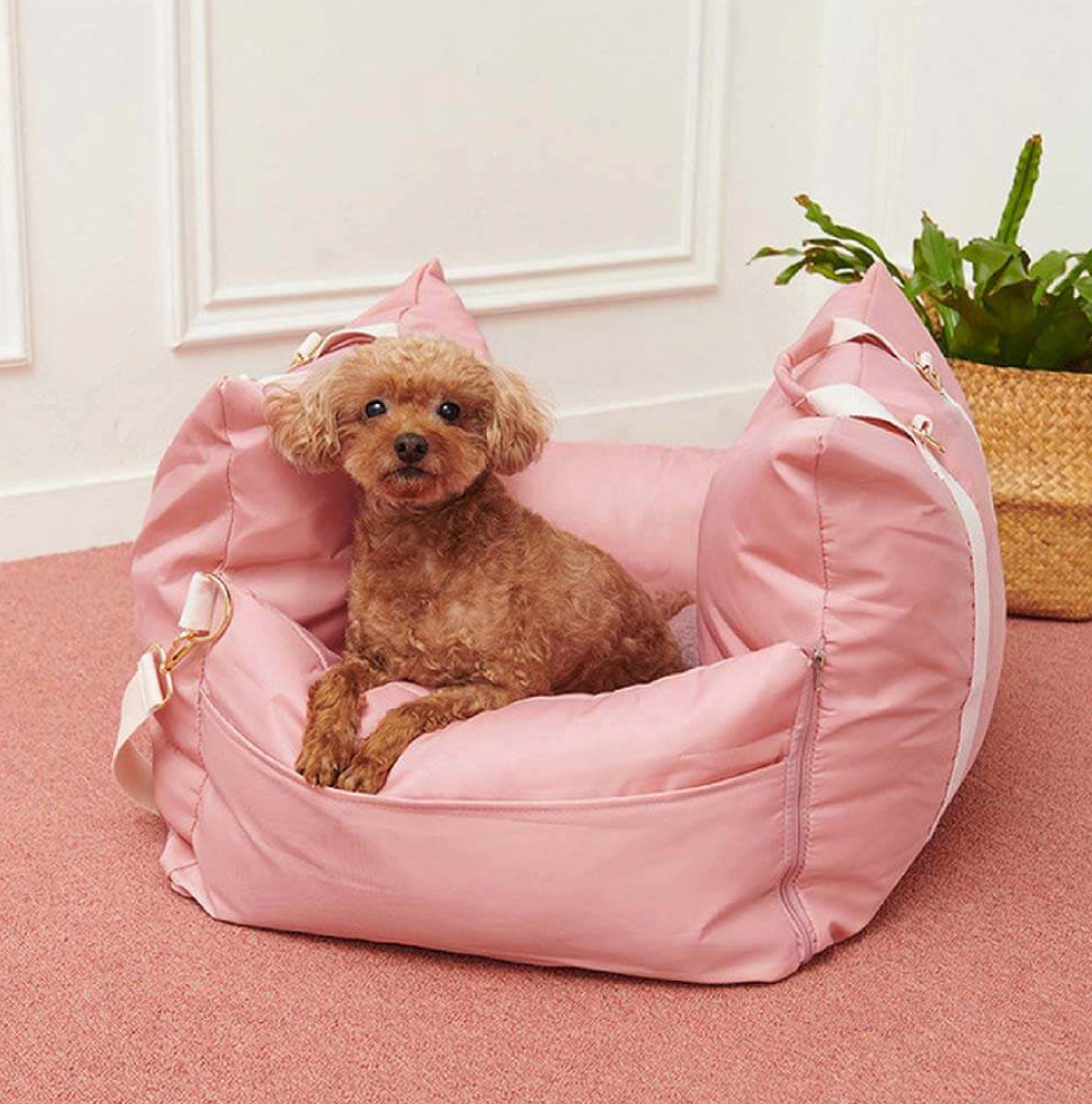 Pet Carrier Lounge Pink