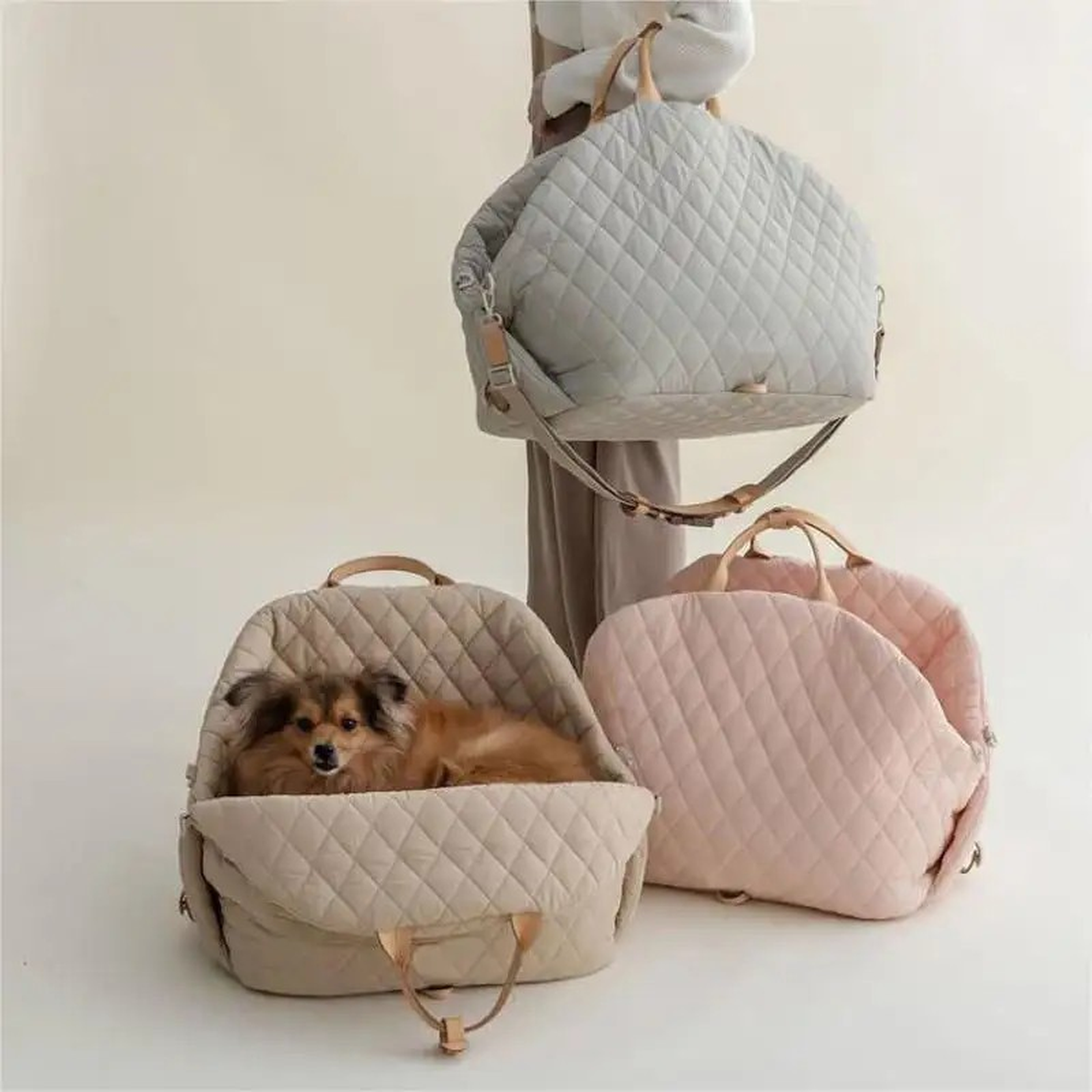 Quilted Waterproof Deluxe Pet Carrier