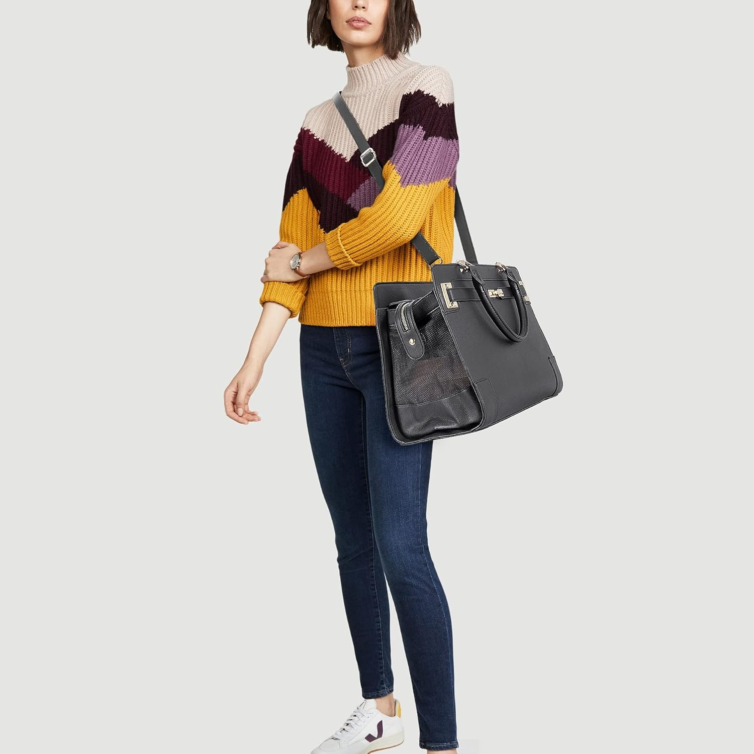 Luxury Designer Pet Carrier Tote - Black