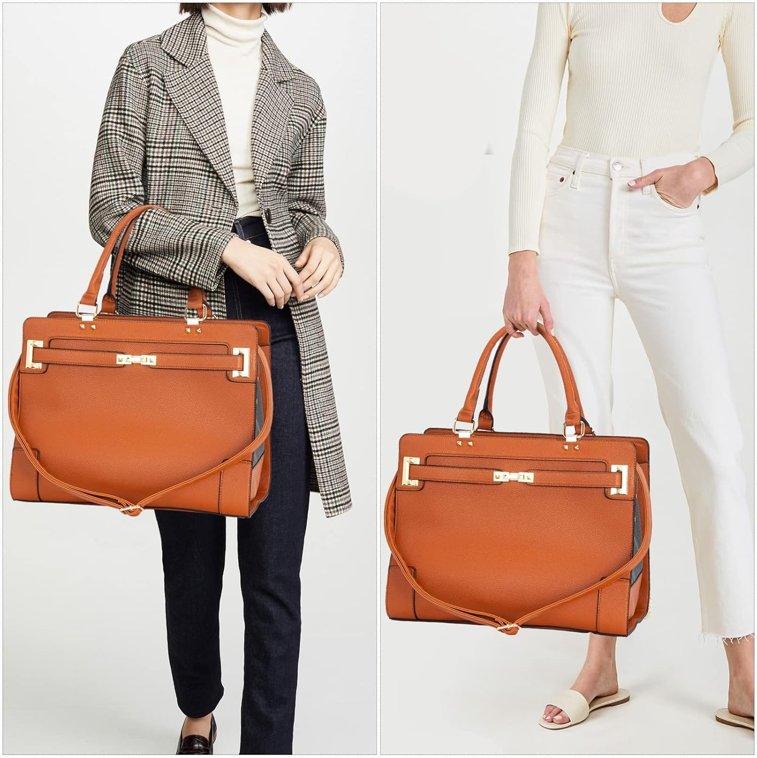 Luxury Designer Pet Carrier Tote - Brown