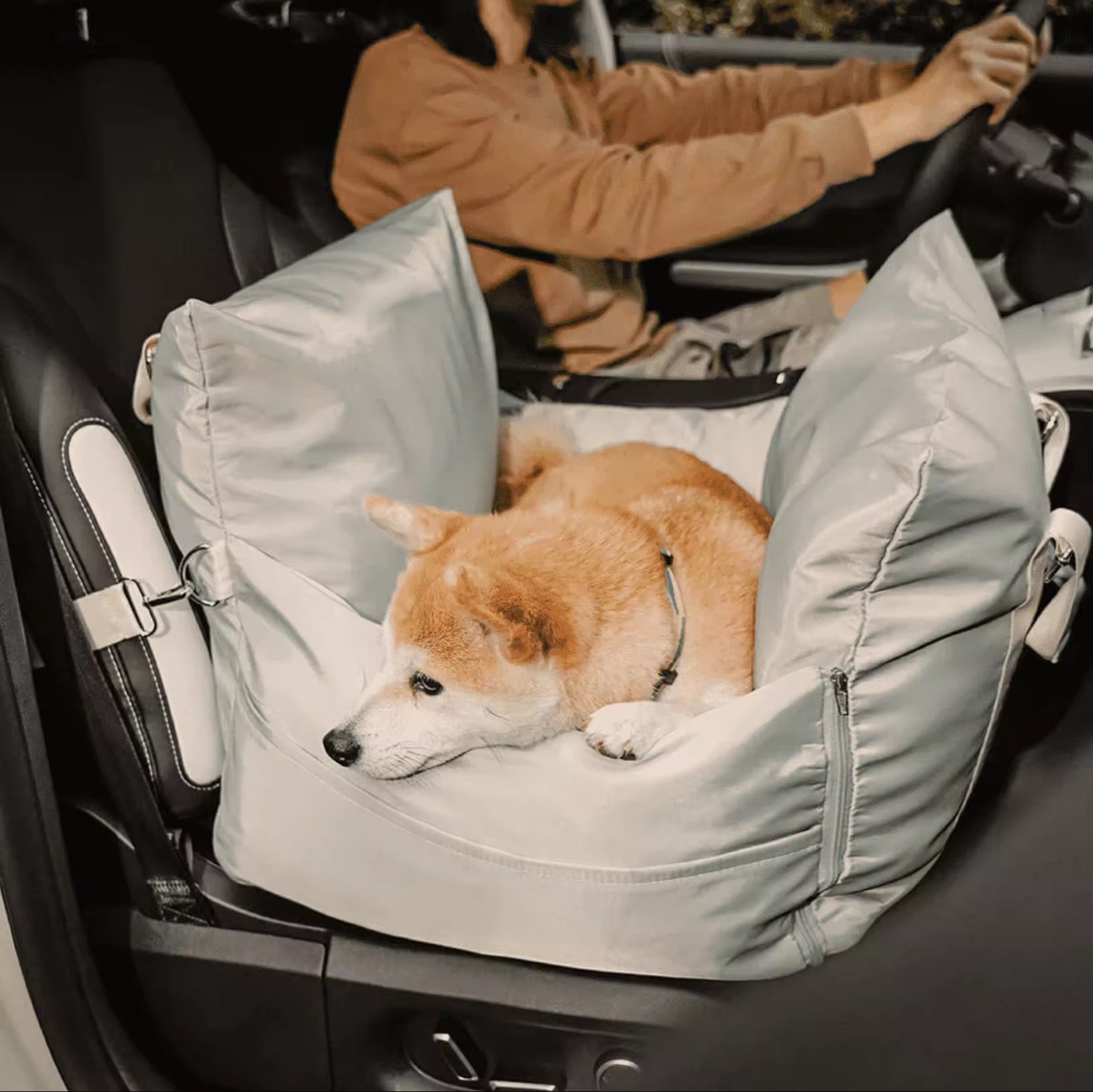 Pet Carrier Lounge Sage Green