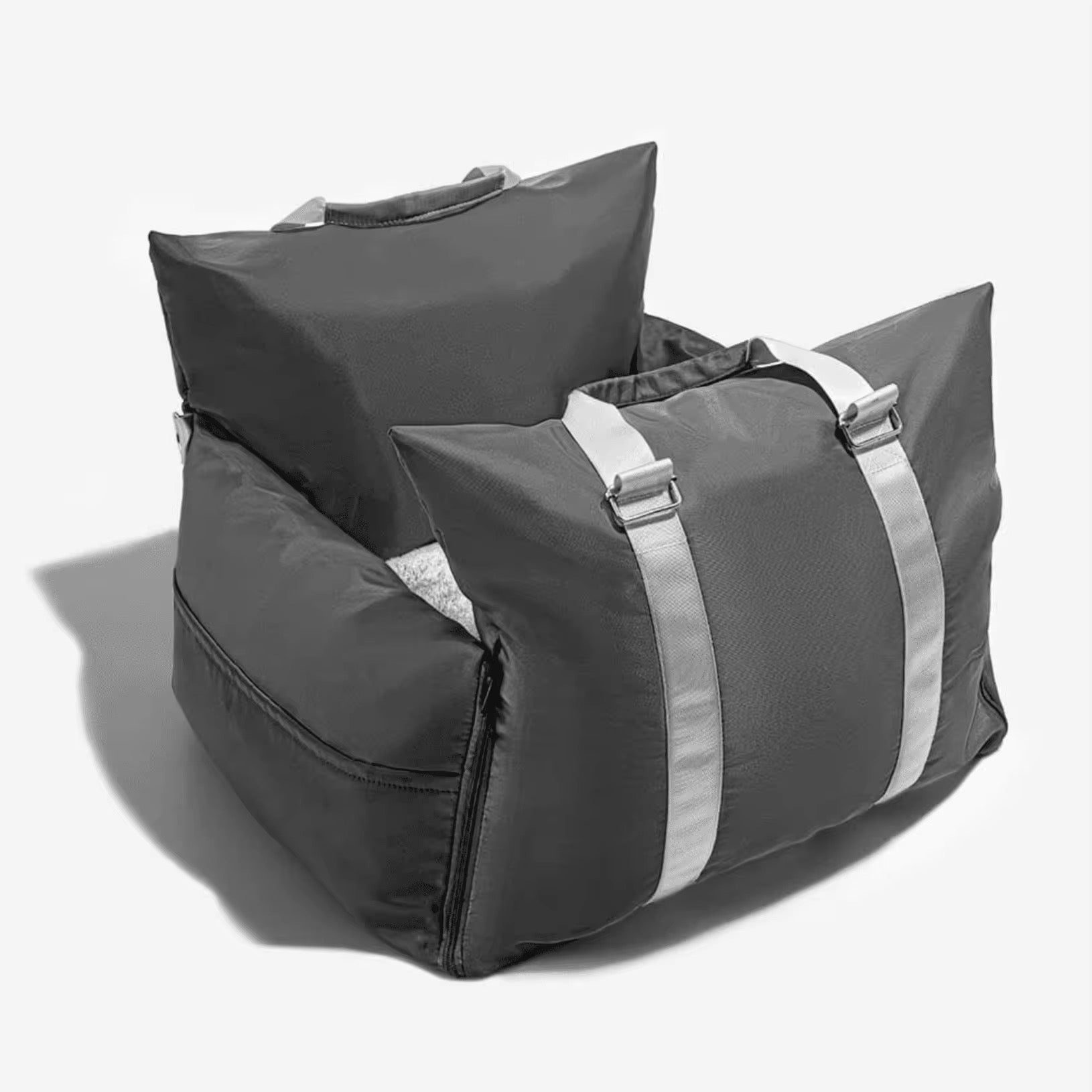 Pet Carrier Lounge Charcoal Gray