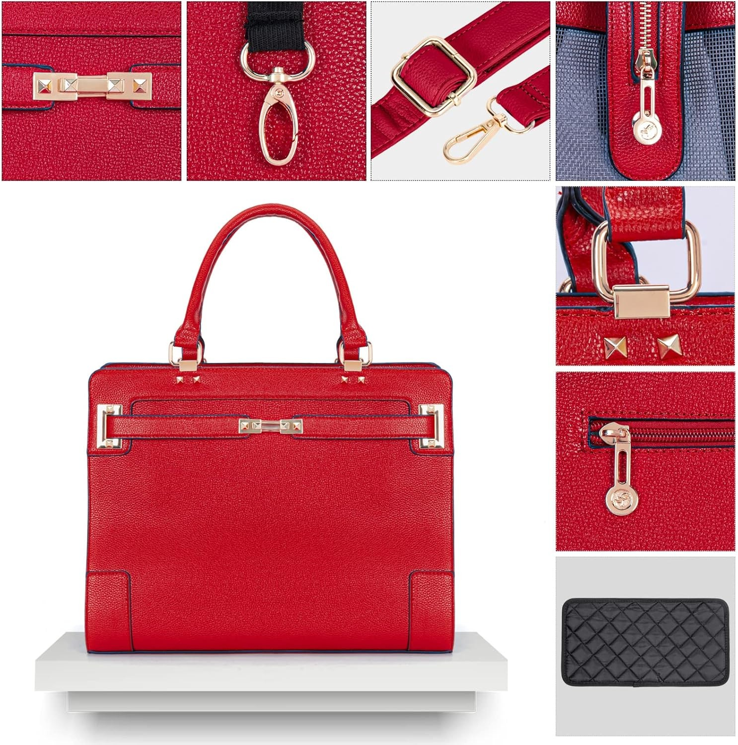 Luxury Designer Pet Carrier Tote - Red