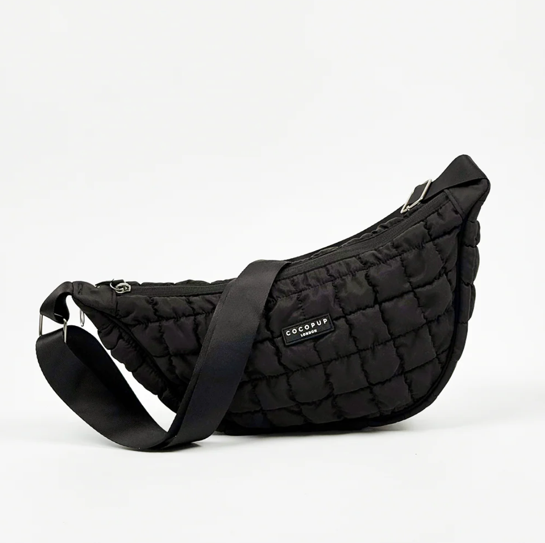 Crescent Treat Pouch - Black