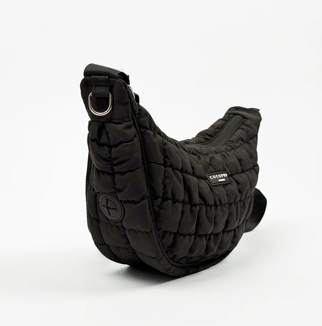 Crescent Treat Pouch - Black