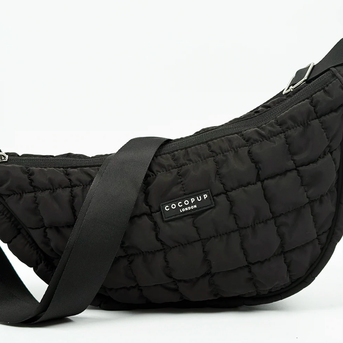 Crescent Treat Pouch - Black
