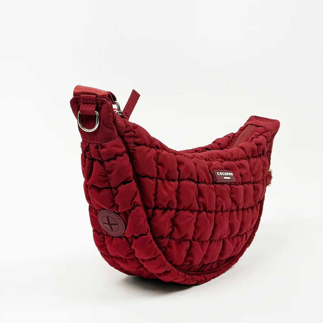 Crescent Treat Pouch - Merlot