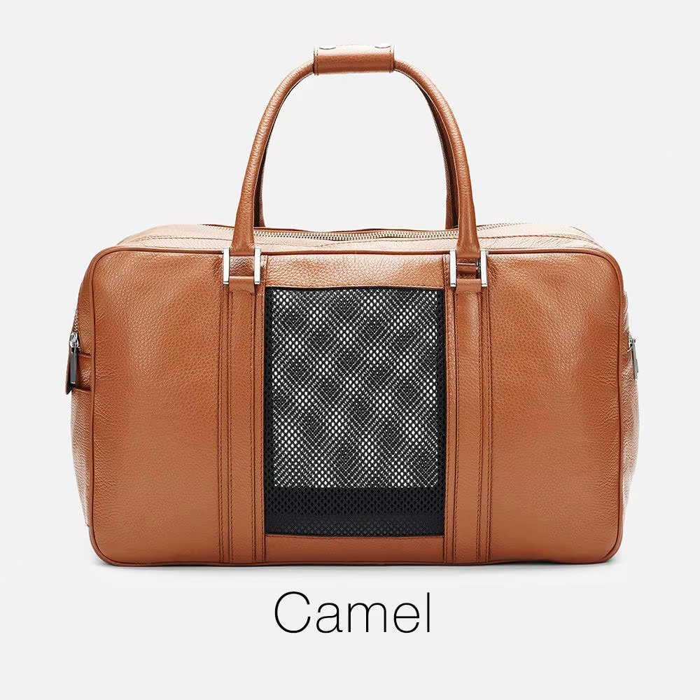 Camel Leather Lux Carrier